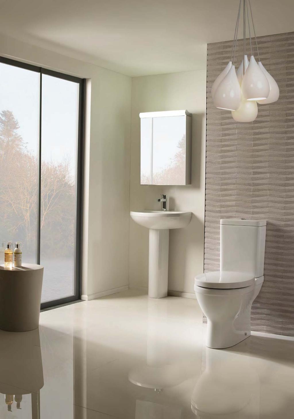 Minerva basin and pedestal New to the Minerva range is this stunning basin and pedestal Minerva Minerva close coupled WC pan The