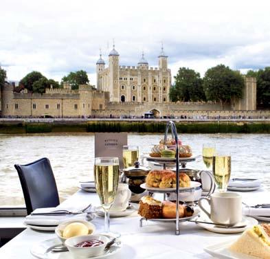 lunchtime lunch cruise Explore London s remarkable history whilst enjoying stunning river views and commentary during lunch, highlighting key attractions on this perfect lunchtime treat.