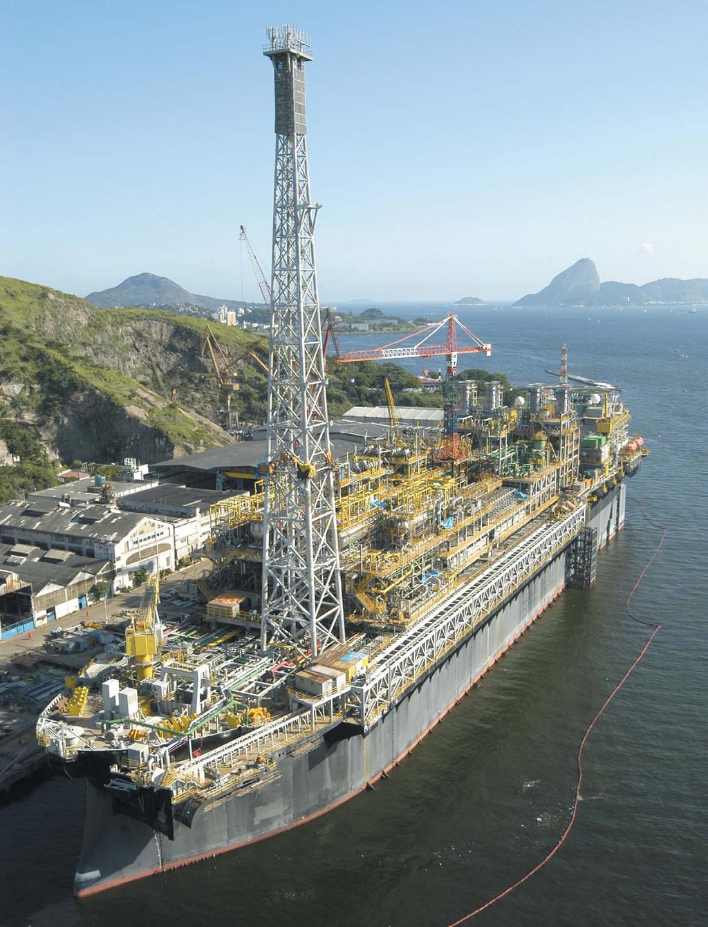 SembCorp Marine: Ship Conversion and Offshore Sector Our ship conversion and offshore sector accounted for 37 per cent of our total revenue in 2003. We delivered several key projects this year.