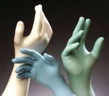 CLEANROOM GLOVES Techni-Cleaned Nitrile 12 - Class 10 Techni-Cleaned Class 10 nitrile gloves are manufactured in 3 colors: White, Blue and Green.
