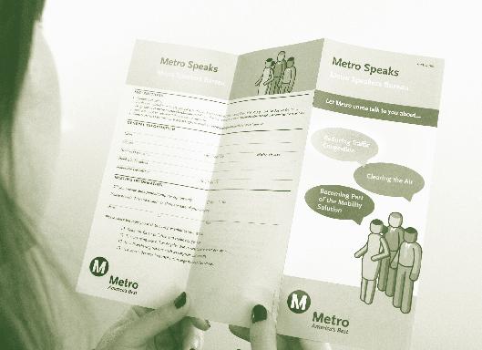 Metro has launched a new feature designed for riders who carry hand-held electronic devices that can access the Internet.