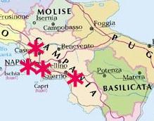 CAMPANIA Naples-Historic Centre Date of Inscription: 1995 From the Neapolis founded by Greek settlers in 470 B.C. to the city of today, Naples has retained the imprint of the successive cultures that emerged in Europe and the Mediterranean basin.