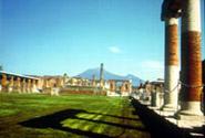 The vast expanse of the commercial town of Pompeii contrasts with the smaller but betterpreserved remains of the holiday resort of Herculaneum, while the superb wall paintings of the Villa Oplontis