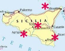 SICILIA Agrigento - Archaeological Area Date of Inscription: 1997 Founded as a Greek colony in the 6th century B.C., Agrigento became one of the leading cities in the Mediterranean world.