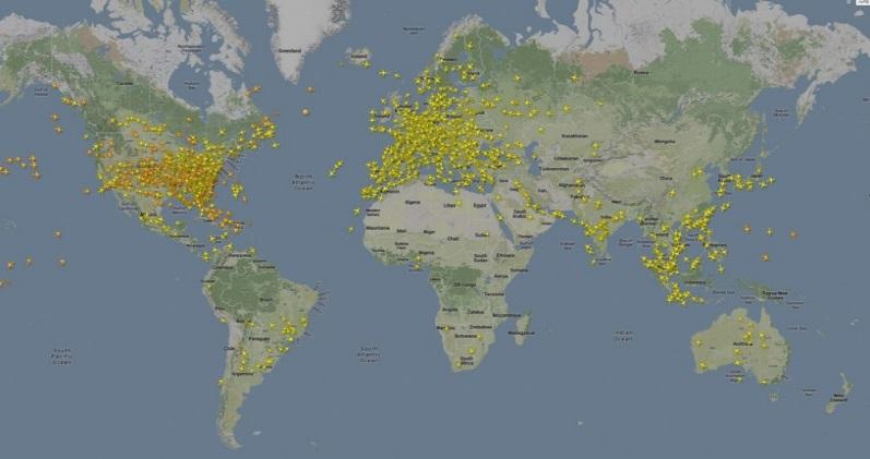 Flight tracking issues Main issue in oceanic airspace, no ground surveillance means