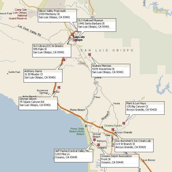 Model Railroads of Southern California & The 2017 Central Coast Railroad Festival