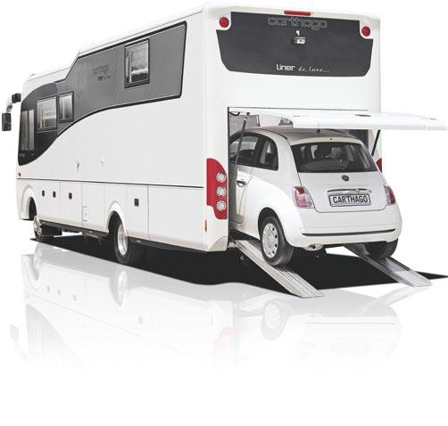 In every motorhome you will find the unique liner premium