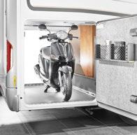 Your added value + A motorhome offers the largest storage space of its class + Next to the storage space, there is also sufficient payload reserves thanks to the