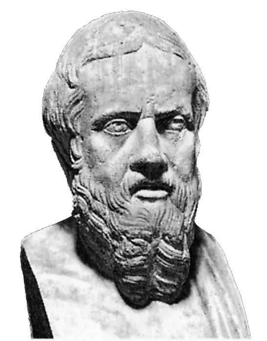 4 3. HERODOTUS AMAZEMENT AT THE WONDERS OF EGYPT Cornelsen Verlag, Berlin A Greek traveler amazed by Egypt The Greek scholar Herodotus (c. 484-425 B.C.) was born in Halicarnassus in Asia Minor.