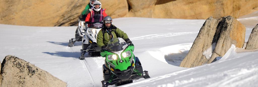 Snow Moto half day Activity designed to enjoy adventure circuits driving individual snow