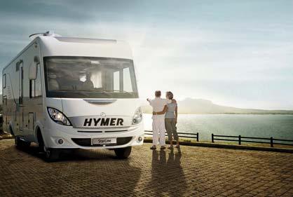 HYMER shines not just through the equipment.