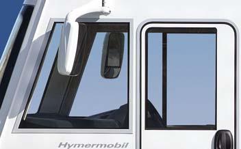 With electrically adjustable and heated exterior mirrors, optimal