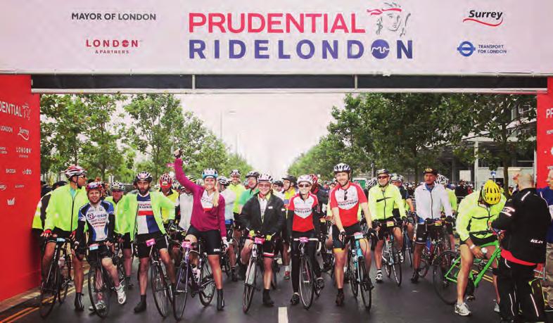 Road closures on Saturday 1 August Road closures on Saturday 1 August Prudential RideLondon FreeCycle follows an 10 mile circuit of closed roads in Westminster and the City of London.