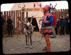 dogs. Then, a visit to a local Sami reindeer and museum center for a