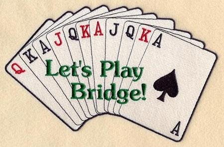 Bridge Tuesday & Friday 9-11:30 am Senior Card Socials No Class: December 26 & 29 A trick-taking card game using a standard 52-card deck.