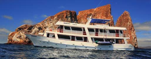 GASEV06NA $4,099 INCLUDE 7 nights cruising aboard the Monserrat (G7) Hike over the volcanic flows for a dramatic viewpoint on Bartolomé Snorkel with sea turtles, sea lions and other aquatic wildlife
