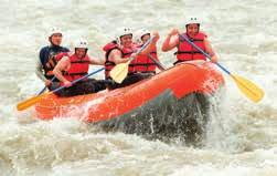 ECUADOR MULTI-SPORT ECUADOR AMAZON, $899 HOT SPRINGS & VOLCANOES $1,999 9 S 9 S Navigate the wild rapids as you head out whitewater rafting Trek through lush cloud forest to the active Tunguragua