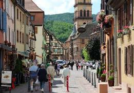> Buffet breakfast; door-to-door transportation; three-course dinner with menu choices, one beverage, and coffee or tea after; hotel in Alsace Day 6 HAUT-KOENIGSBOURG, COLMAR Since its construction