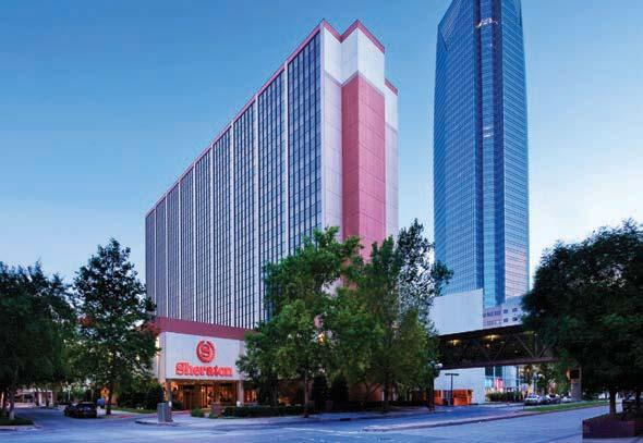 The Place to Meet Sheraton Oklahoma City Downtown is located just one block from the Bricktown Entertainment District with over 30 restaurants, movie theatre, bowling, canal rides, and much