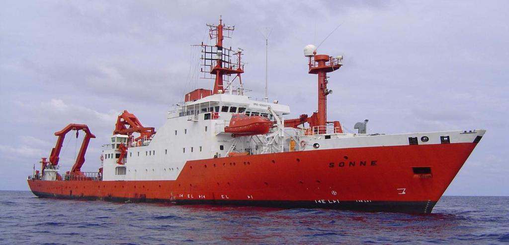 history short history: 1969 built as stern-trawler 1977 conversion to global multidisciplinary research vessel 1991 extension and modernisation work area: