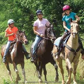 Western Horse Camps 9 Horse Camps for Grades 4-12 At DuBois Center, every camper has the option to ride, but Western Horse Campers spend significantly more time with the horses.