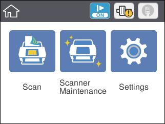 Основи на скенерот Функциите или ставките блокирани од страна на администратор се прикажани со сива боја и со нив може да управува само администратор.
