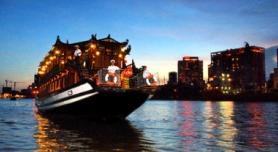 Ho Chi Minh City Optional Tour 胡志明市自選活動 Dinner Cruise on Saigon River (2 hours) 19:00 at selected hotels Local English speaking guide, transfers by private air conditioned vehicle, dinner There is