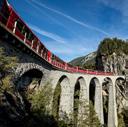 Route highlights. En route from Chur to Tirano (Italy) the Bernina Express comprises the following highlights and excursion attractions: Domleschg Region.