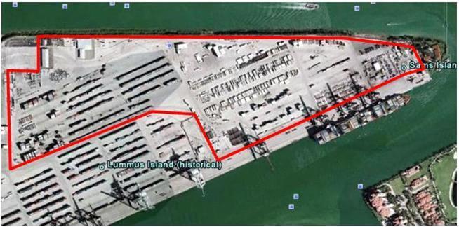 Exhibit 123: South Florida Container Terminal Profile Profle date: Sept. 30, 2009 2008 TEU: (Miami FY Estimate) 271,182 Port: Miami Total Acres: 74 Terminal: South Florida Cont. Term. CY Acres: _ Terminal Type: Container On-Dock Rail Acres: 0 Address: 2299 Port Blvd.