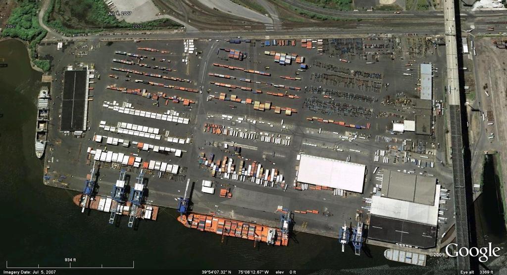 Exhibit 51 is an aerial view of Packer Marine Terminal.