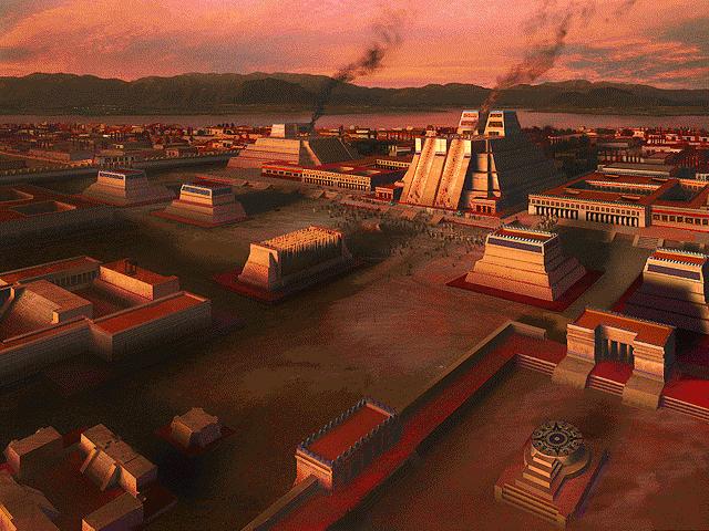 Aztec empire (1168-1524) Initially Aztecs hired themselves as mercenaries in wars between