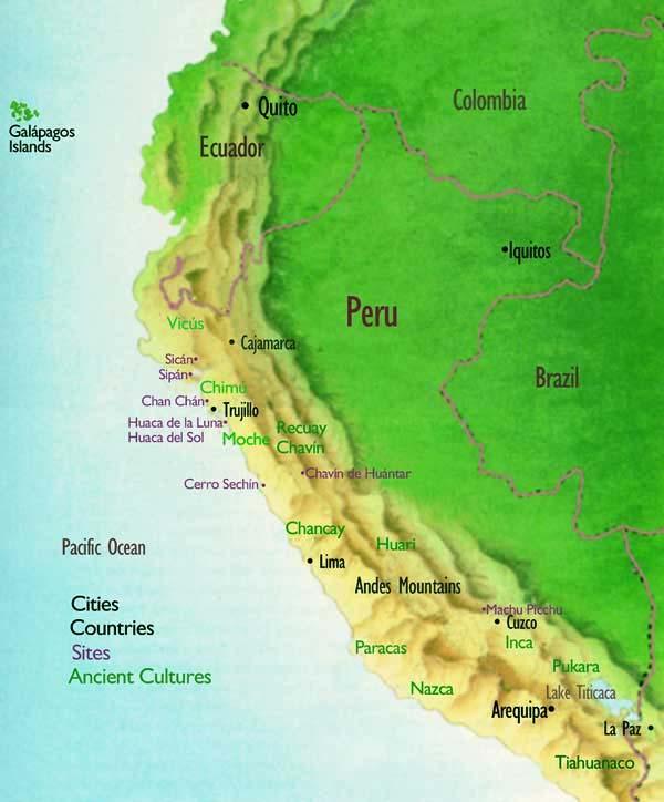 South America Pre- Columbian Cultures The early Pre-Columbian cultures were
