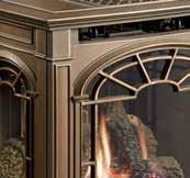 New Iron Paint Finish Hand-Rubbed Carbon Patina Hand-Rubbed Bronze Patina Oxford Brown Enamel Flexible Installation Lopi gas stoves feature direct vent technology and can be vented vertically or