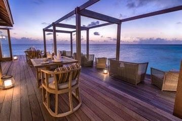 RESTAURANTS Canneli Restaurant, on the beach, serves all you can eat delicious buffet style meals for breakfast, lunch and dinner, featuring a variety of international and Asian selections in a