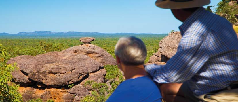 Kakadu National Park Explorer Full day 5 Kakadu Escarpment $245 * adult $123 child Code: D4 Departs: Daily 6.15am from Darwin (earlier from your hotel see back cover) Returns: 7.