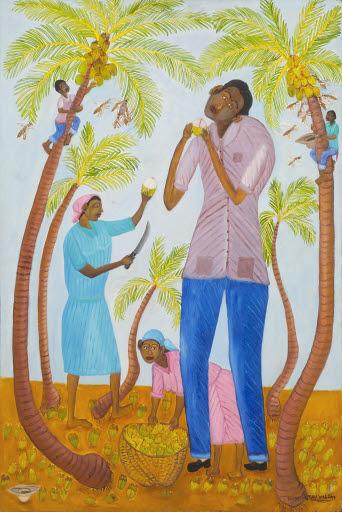 0334 Pierre Joseph-Valcin born 1926, Port-au-Prince, Haiti