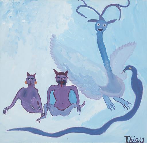 Ermistral (Thialy) born 1937, Haiti Evil Spirits,
