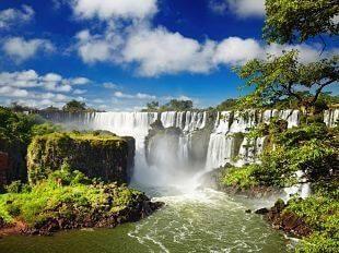 Days 14-15 EXPLORE THE IGUASSU WATERFALLS At Iguassu there are 275 individual falls in all, spread over a 3- km (almost 2 mile) area.