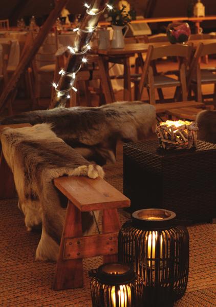 1 AROUND THE FIRE 1. OUTDOOR FIREPIT (TO BUY) Includes 40 smokeless logs. 150.