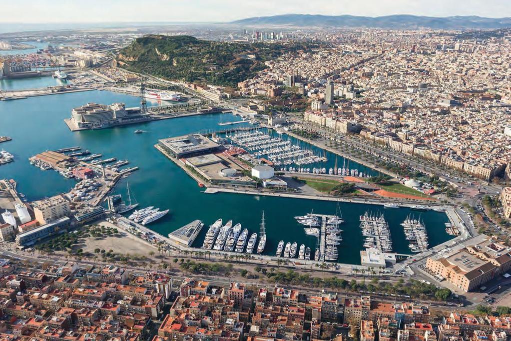 THE INTERNATIONAL MARINA OneOcean Port Vell is situated in Barcelona s nautical cluster.