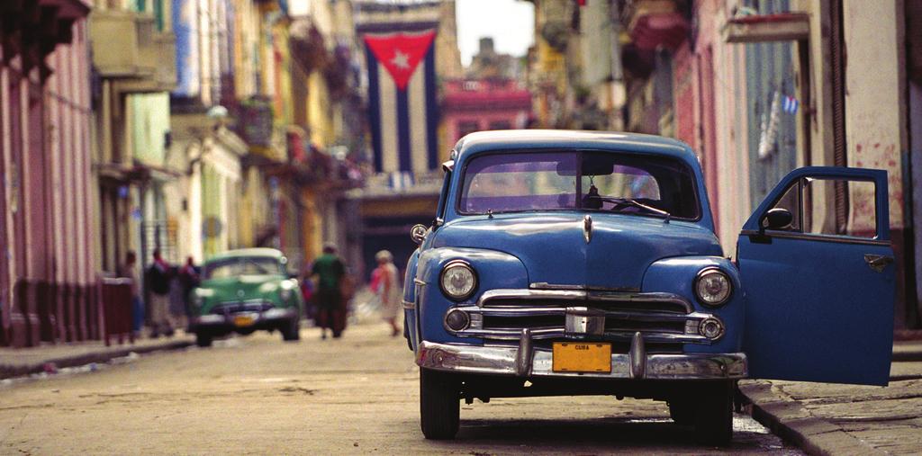 Itinerary Havana: Wednesday, May 20 L,D Depart Miami bound for Havana.