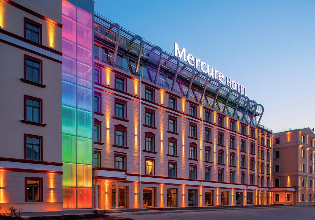 Mercure Riga Centre Mercure Riga Centre is a brand new designer 4* Superior hotel with 143 rooms in