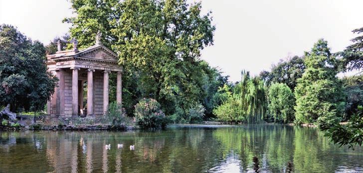 After this amazing visit, you will be taken for an enchanting walk through the Borghese Gardens (Villa Borghese): this is one of the favourite parks for all Romans and it s a real paradise in the