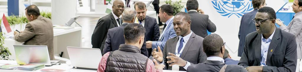 Exhibitors have the opportunity to present their products and solutions to top decision-makers from all over the world.