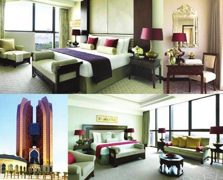 With 200 m stretch of sandy beach descending into the Arabian Gulf, this 5-star resort is located in Ajman, within