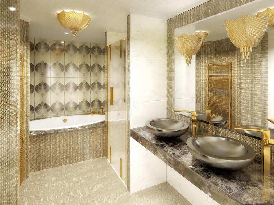 Bathroom of Golden Suite in new hotel Financing of the extension described above is through a combination of internal resources and a bank facility negotiated and agreed with J&T BANKA, a.s., Prague, Czech Republic.