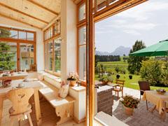You are staying in a typical local "landhaus", where you are a friend, not a tourist.