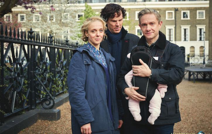 The mercurial Sherlock Holmes (Benedict Cumberbatch) is back once more on British soil as Doctor Watson (Martin Freeman) and his wife Mary (Amanda Abbington) prepare for their biggest challenge yet: