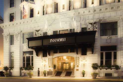 Bringing the Waldorf Impressions to Life A r c h i t e c t u r e a n d C o n s t r u c t i o n The Roosevelt New Orleans, Louisiana From concept to completion, our Architecture and Construction team