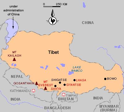 Tibet Travel from Kathmandu (Nepal), at